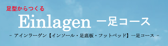 アインラーゲン1足コース